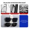 For BMW Car Sun Visor Eyeglass Holder Card Clip Storage Accessories G30 G20 M3 M5 E91 E92 E93 E36 E70 X3 X4 X5 X1 E39 F30 R222