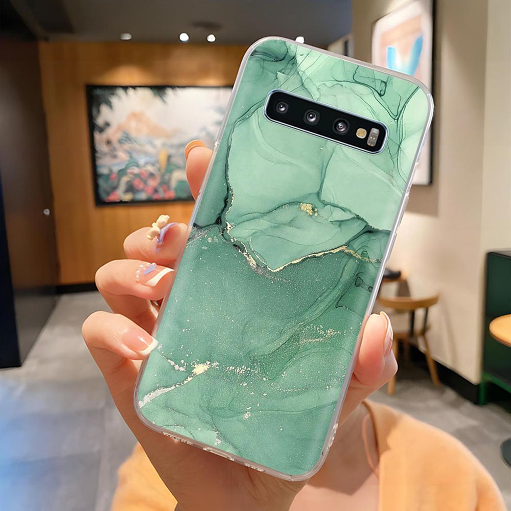 Чехол для Samsung Galaxy S10 Plus Задняя крышка Прекрасные Цветы Легкие Чехлы Для Samsung S10 S 10+ S10E Мягкий ТПУ Чехол