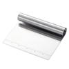 Stainless Steel  Scraping Board Cake Cutting Dough Knife Pizza Scraper Decorating Tool Kitchen Accessories Baking