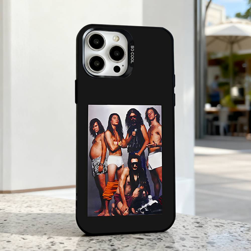 Faith No More MUSIC  Phone Case For iPhone 17,16,15,14,13,12,11,Pro,Max,Plus,E,Air,Mini Black IMD Cover