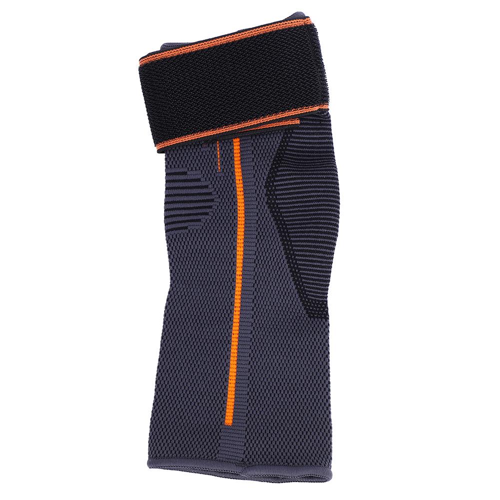 Ankle Support Brace Compression Breathable Foot Elastic Guard Strap (L for Man)