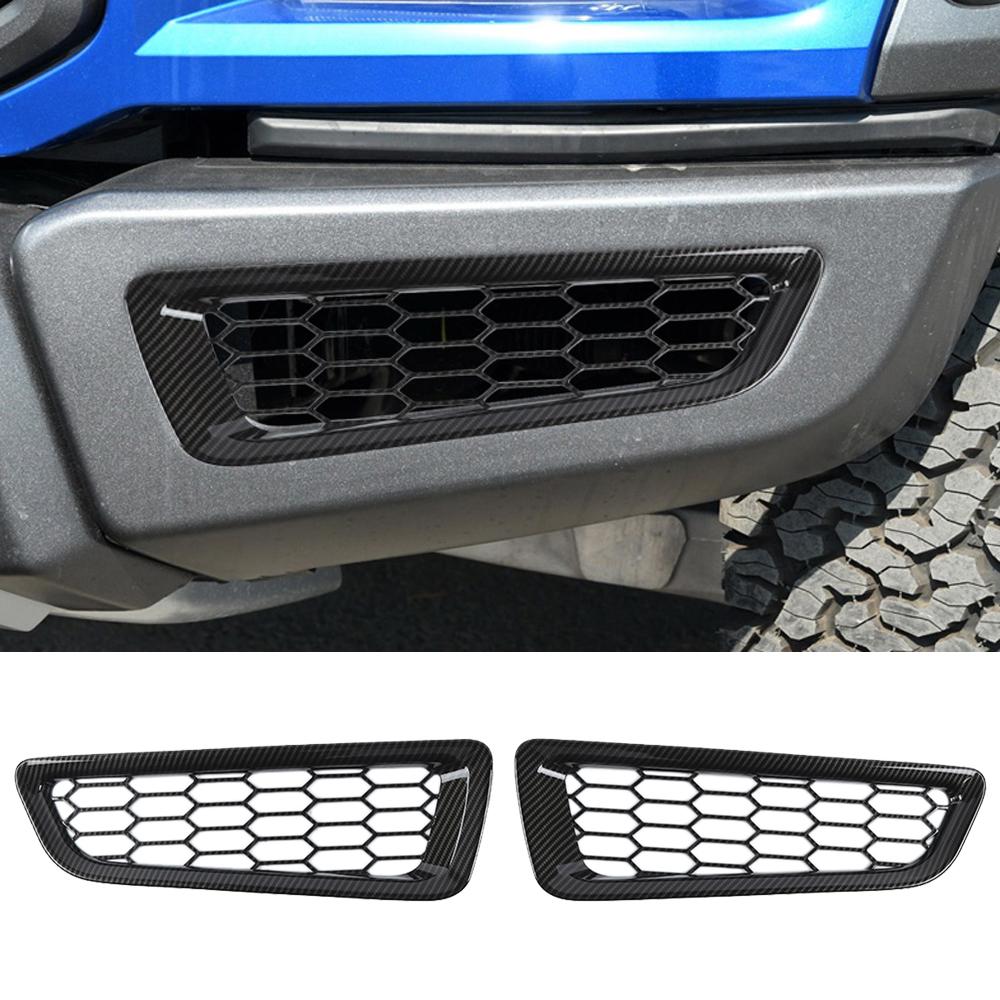 Автомобильный сотовый передний бампер противотуманная фара нижняя решетка украшения для Ford F150 2015 2016 2017 2018 экстерьер