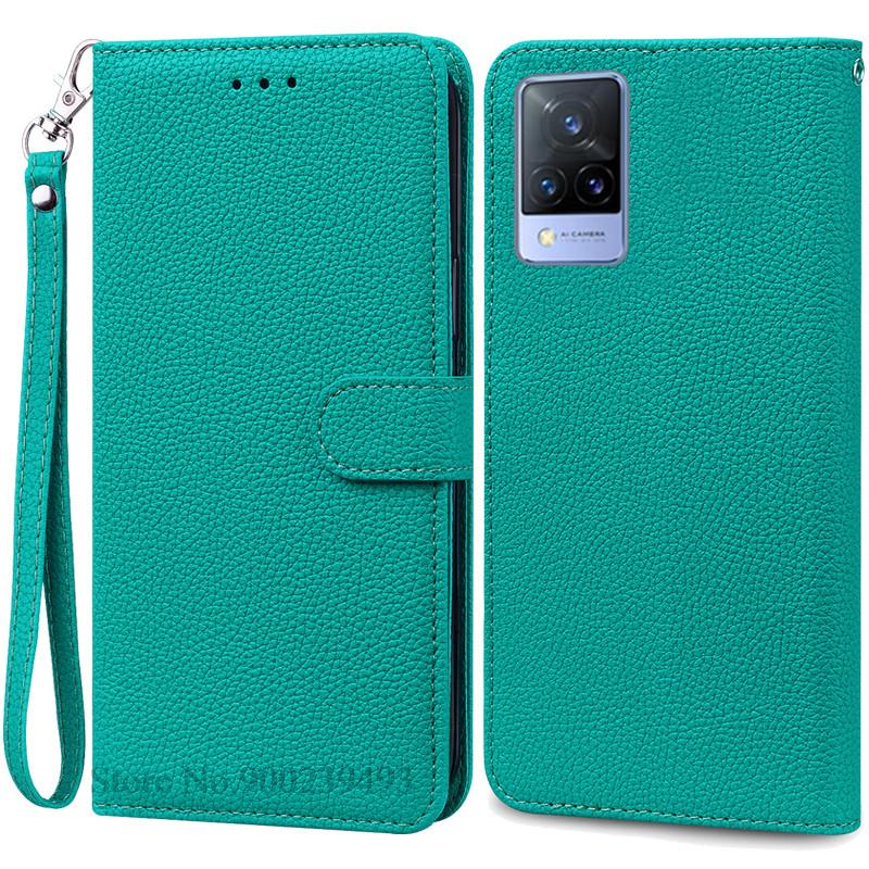 Для Vivo V21 чехол силиконовый кошелек раскладной телефон чехол для Vivo V2050 V2066 V2108 VivoV21 кожаный чехол Coque для Vivo V21 5G Fundas