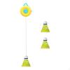 Hanging Badminton Trainer Single Player Practice 3 Balls Training Device Self