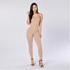 Женский комбинезон без рукавов Clubwear Bodycon с элегантными длинными брюками для повседневной носки и вечеринок