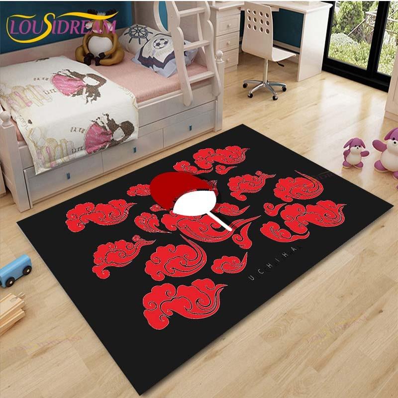 New Cartoon Naruto Carpets Kids Crawling Carpets Living Room Tea Table Mats Bedroom Rug Washable Floor Mats Household Area Mat