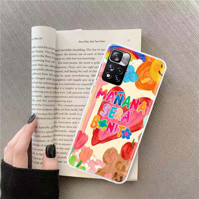 Чехол для телефона Karol G Manana Sera Bonito Для Xiaomi Redmi Note 14 Pro 12 Plus 12S 10 11 Pro 4G 5G 9T 9S 8T 10S 11T 11S 11E 9 8 Coqu