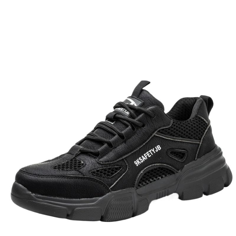 Легкая защитная обувь для мужчин, противоударная и противопрокольная, дышащая, с большой сеткой, стальная, Baotou Labor Insurance Shoes