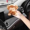 Cartoon Monkey Doll Soft Stuffed Animal Doll Pendant Keychain PP Cotton Filled