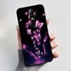 Силиконовый чехол для Nokia X5 X6 5.1 plus 6.1 plus Чехол для телефона Роскошная Мода Бабочки Цветы Мягкий Тонкий Черный Желе Чехол