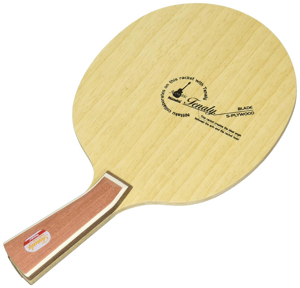 Nittaku Table Tennis Racket Tenary Acoustic Shakehand Attack 5 Pieces Plywood NE-6783