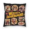 Mongo Is Appalled Pillowcase Printed Polyester Cushion Cover Decorative Dungeon Crawler Carl Throw Pillow Case Cover Home Zipper