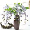 3 Pcs Artificial Jasmine Artificial Hanging Flowers Balcony Artificial Flowers Like Real for Wedding Floral Party Decor Home Accessories Spring Decor