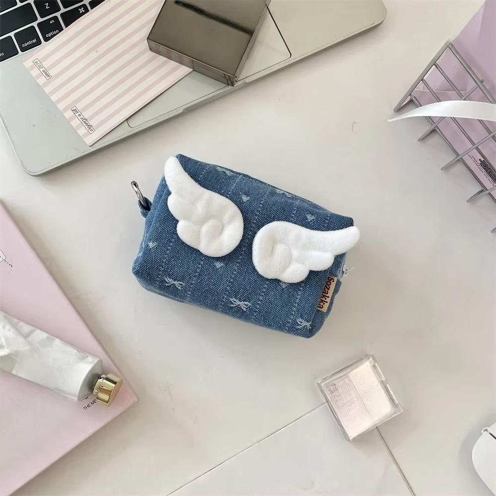Y2k Korean Style Storage Bag Print Cloth Stationery Bag  Stationery Holder