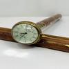 Vintage Watch Handle Brass Wood Walking Stick Cane Antique Vintage For Gift Nautical