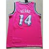 Miami Heat 14 Tyler Herro Embroidered Basketball Jersey Men Women Breathable Performance Sportswear Fall