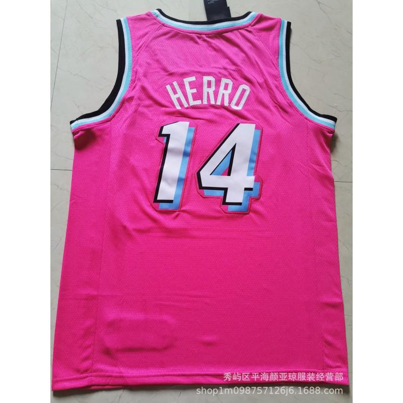 Miami Heat 14 Tyler Herro Embroidered Basketball Jersey Men Women Breathable Performance Sportswear Fall