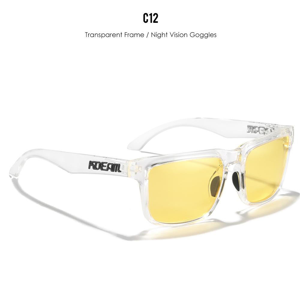 2026 Kdeam Brand High Quality Polarized Sunglasses for Women 3D Logo Square Unisex Fashion Couple Sun Glasses K332-PLUS