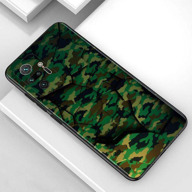 Чехол для Redmi Note 10 Pro Max 9 9t 9s 8 8t 7, чехол для Redmi K40 Pro Plus 9 9a 9c, камуфляжный чехол в стиле милитари