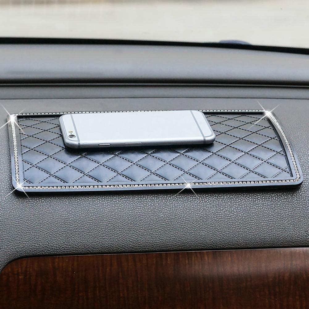 Противоскользящий коврик для телефона на приборной панели автомобиля Rhinesto Нескользящий коврик Противоскользящий коврик для гаджета Липкий коврик Панель Авто Коврик Фиксация Автопринадлежностей