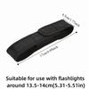 3 Pcs Heavy Duty Flash Light Belt Pouch Flashlight Molle Pouch  Security Patrol Gear