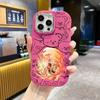 Phone Case: 2D flat design suitable for iPhone 18 17 16 15 14 13 Pro protective case, couple style, sweet and cool contrast, Christmas and Halloween g