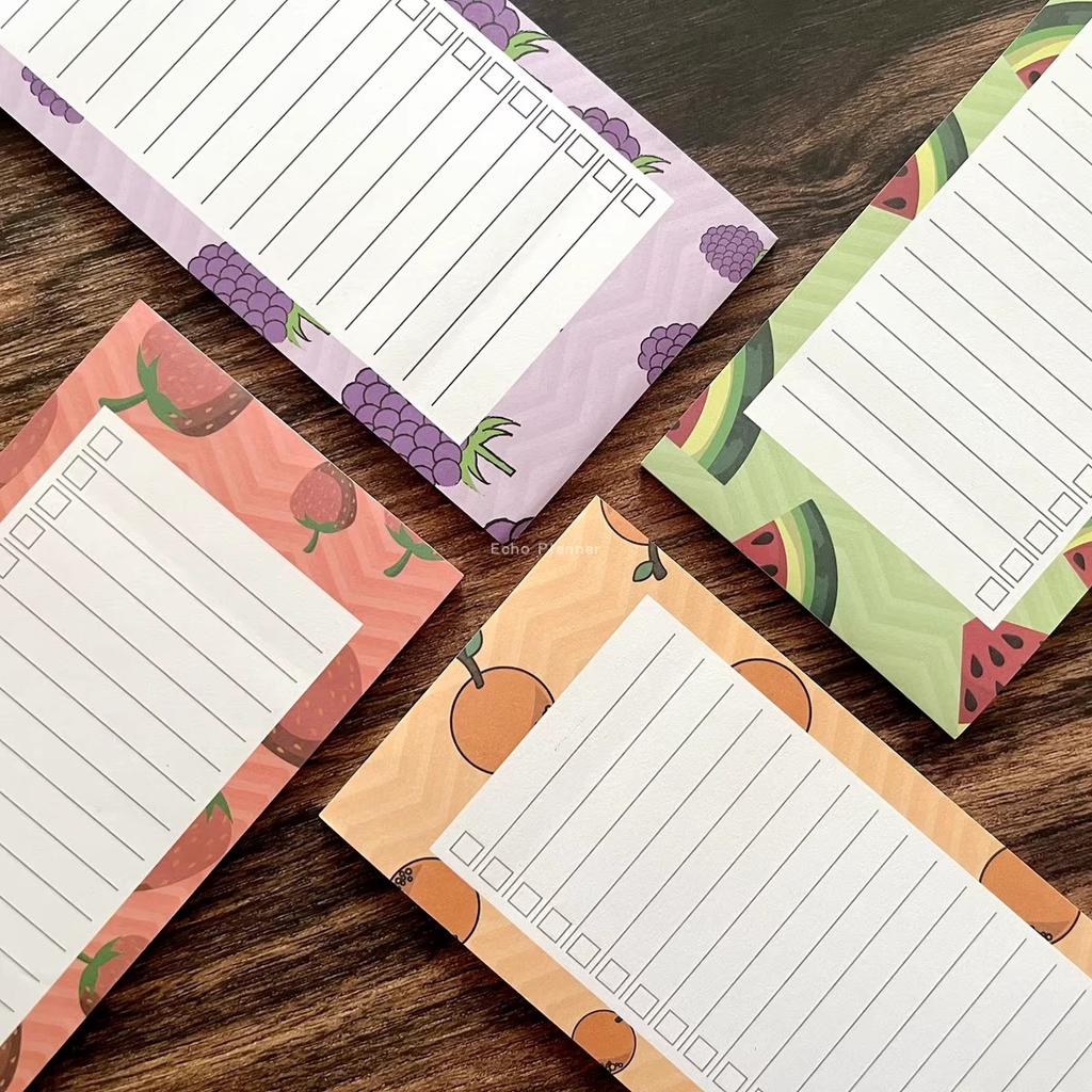 50 Sheets Fridge Magnetic Notepads Cute Memo Pads To Do List Planner Message Board Notes Refrigerator Notepad For School Office