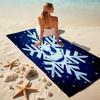 1pc Pumpkin Halloween Art Microfiber Beach Towels Quick Dry Towel Sand Beach Towels Pool for Travel Swim Pool. S7290134
