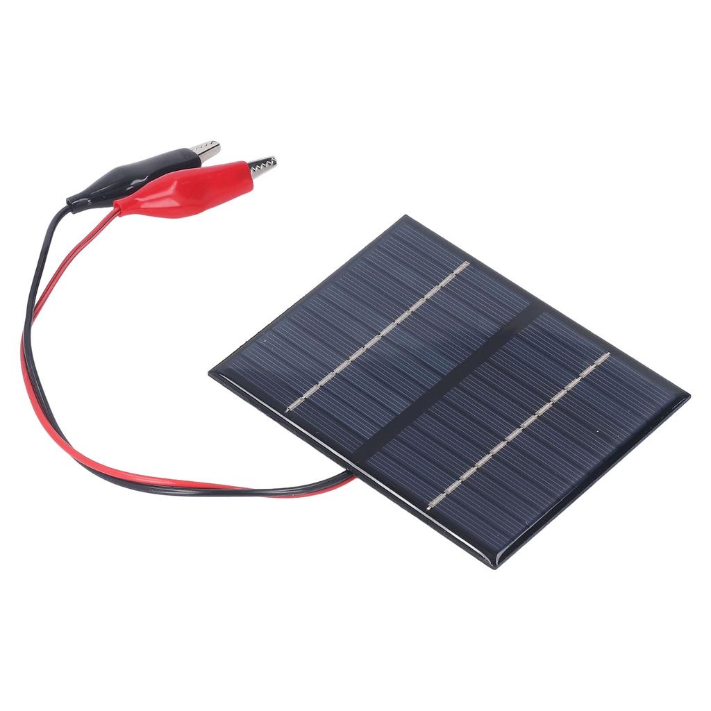 Solar Panel 1.5W 12V Polysilicon High Efficiency Output Portable Lightweight DIY Solar Panel