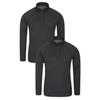 Mountain Warehouse Mens Talus Base Layer Top (Pack of 2)