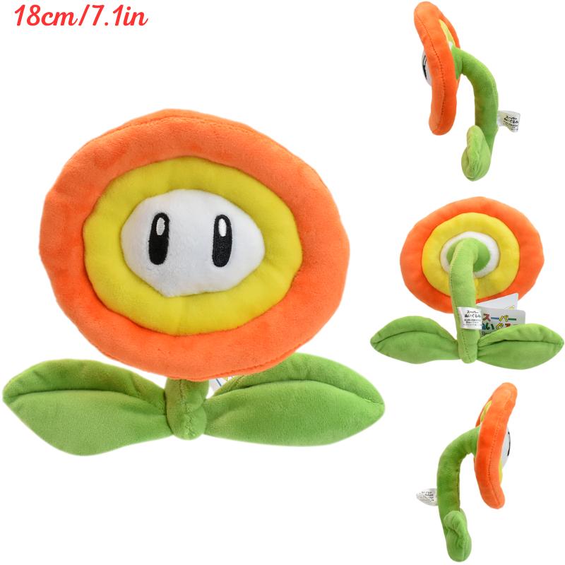 26 стилей Kawaii Mario Ice Fire Flower Boo Cappy плюшевые игрушки милые аниме-фигурки Super Star Big Poison Piranha Plant Peluche Dolls