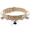 Pleather Cat Bell Collar Kitten Play Leather   Collars & Leashes