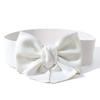 Wide Waist Belt Solid Color Dress Belt Bowknot Waist Straps  For Dress Decorate Clothes Accessories