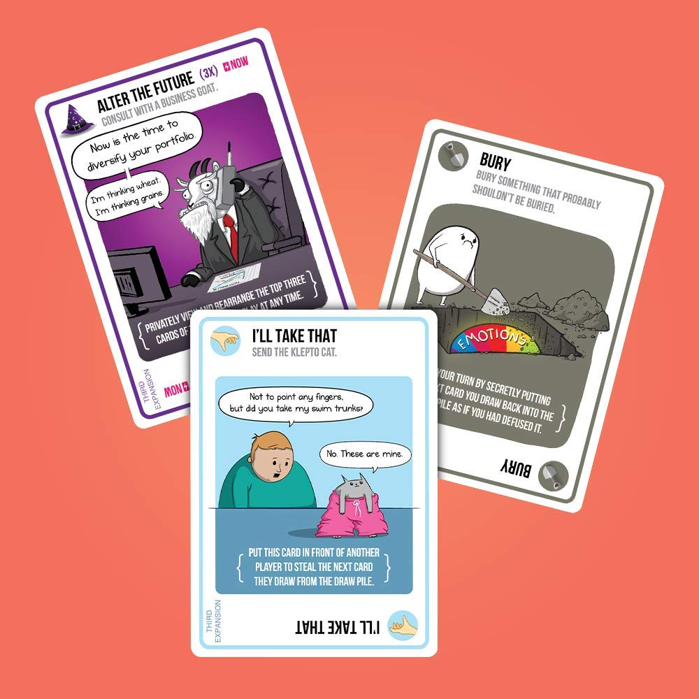 Barking Kittens — третье дополнение к Exploding Kittens