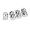 BBEY1 4pcs Car CNC Aluminum Tire Valve Air Port Stem Cover Caps For Opel Astra Accessories