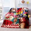 K-KAROL-G flannel blankets, perfect for autumn warmth, suitable for children and adults, and stylish K-POP shawls