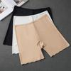 Women Safety Shorts Pants Seamless Nylon Low Waist Thin Panties Anti Emptied Boyshorts Pants Female Slim Underwear Skirt Shorts