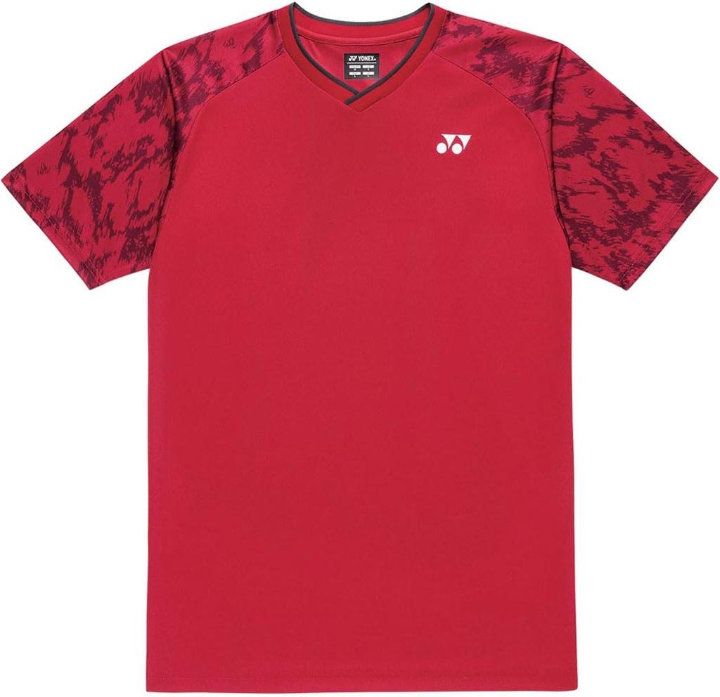 Yonex Uniform Game Shirt 10742 Deep Red Small (404)