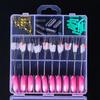Коробчатый набор Space Beans из 10 штук, 7+1 силиконовых Space Beans, 8 колец в форме Space Beans Combo Kit рыболовное снаряжение