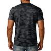 Мужская футболка-henley с коротким рукавом Повседневная с планкой на пуговицах Легкая дышащая летняя футболка Зауженный крой Мягкая ткань