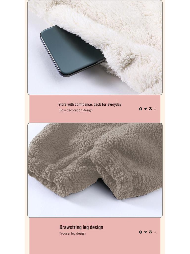 Мужская и женская толстая пижама из кораллового флиса: Теплый вельветовый фланелевый зимний комплект