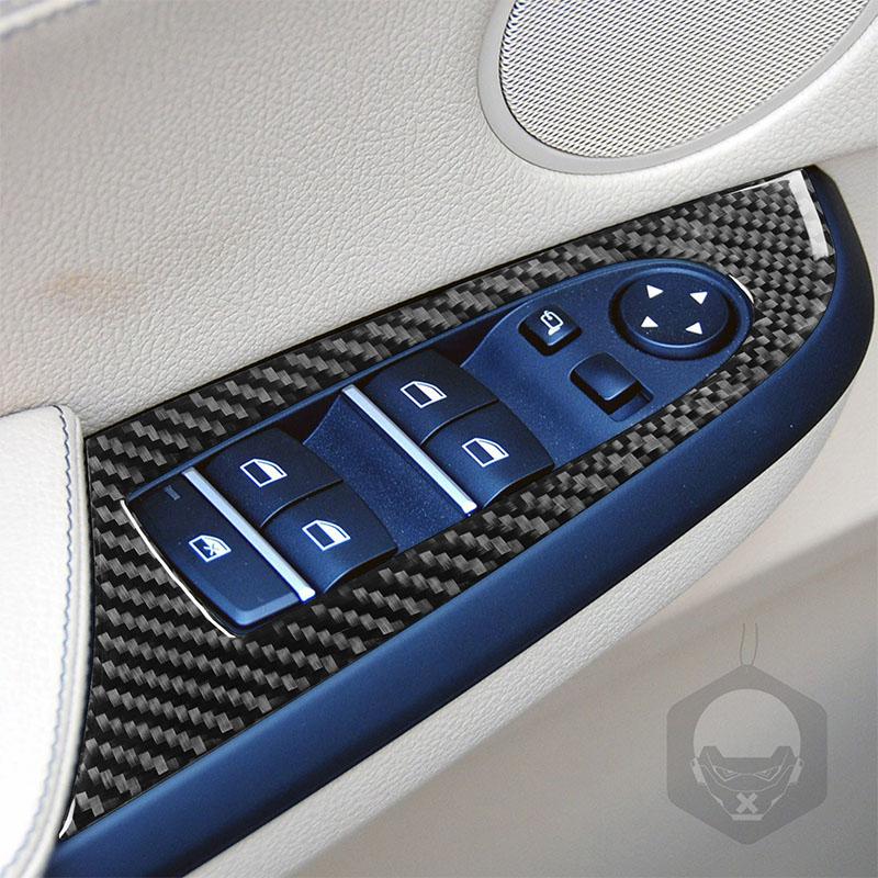 RRX для BMW X3 F25 X4 F26 2011-2017 углеродное волокно интерьер рулевого колеса переключения передач Декор крышка отделка наклейка автомобиля