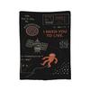 Project Hail Mary Rocky You Sleep I Watch  Flannel Blankets  Funny Throw Blanket for Home 125*100cm Bedspread,