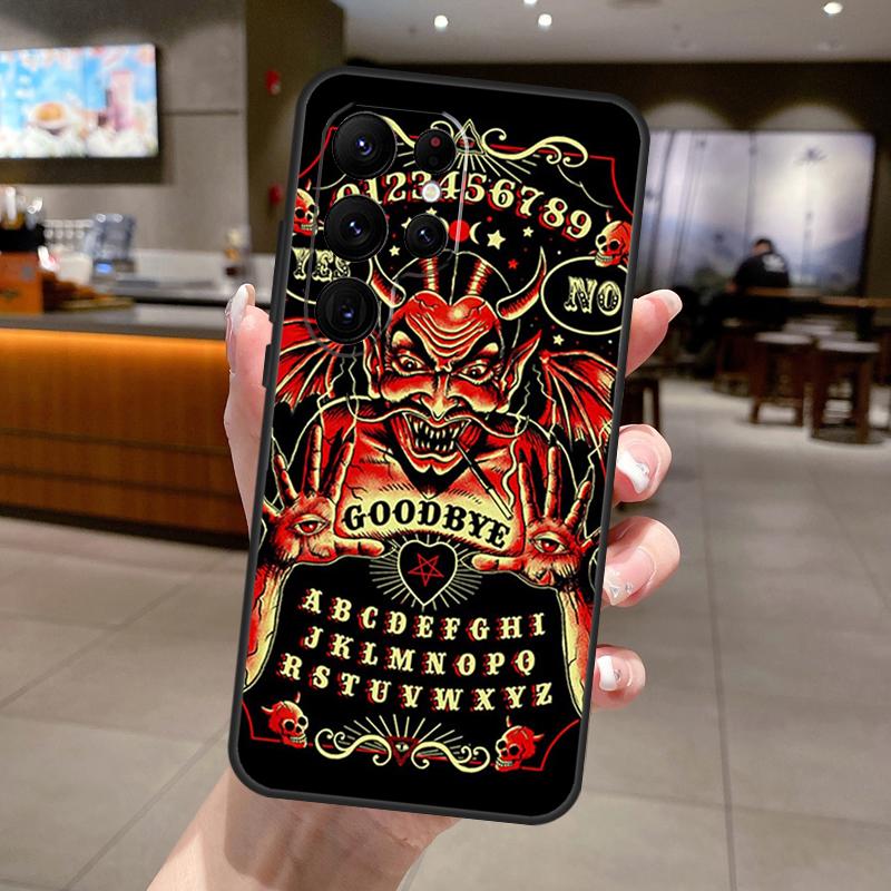 Ouija Board Phone Case For Samsung Galaxy S25 S24 S22 S21 Ultra S23 FE S9 S10 S20 Plus S25 FE Soft Cover