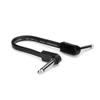 Hosa Flat Patch Cable Thin Right Angle Plug Lightweight Flat Cable 45cm LL CFP-118