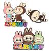 Labubu Cartoon Creative Metal Fridge Magnet – Cute, Strong Magnetic Decoration.