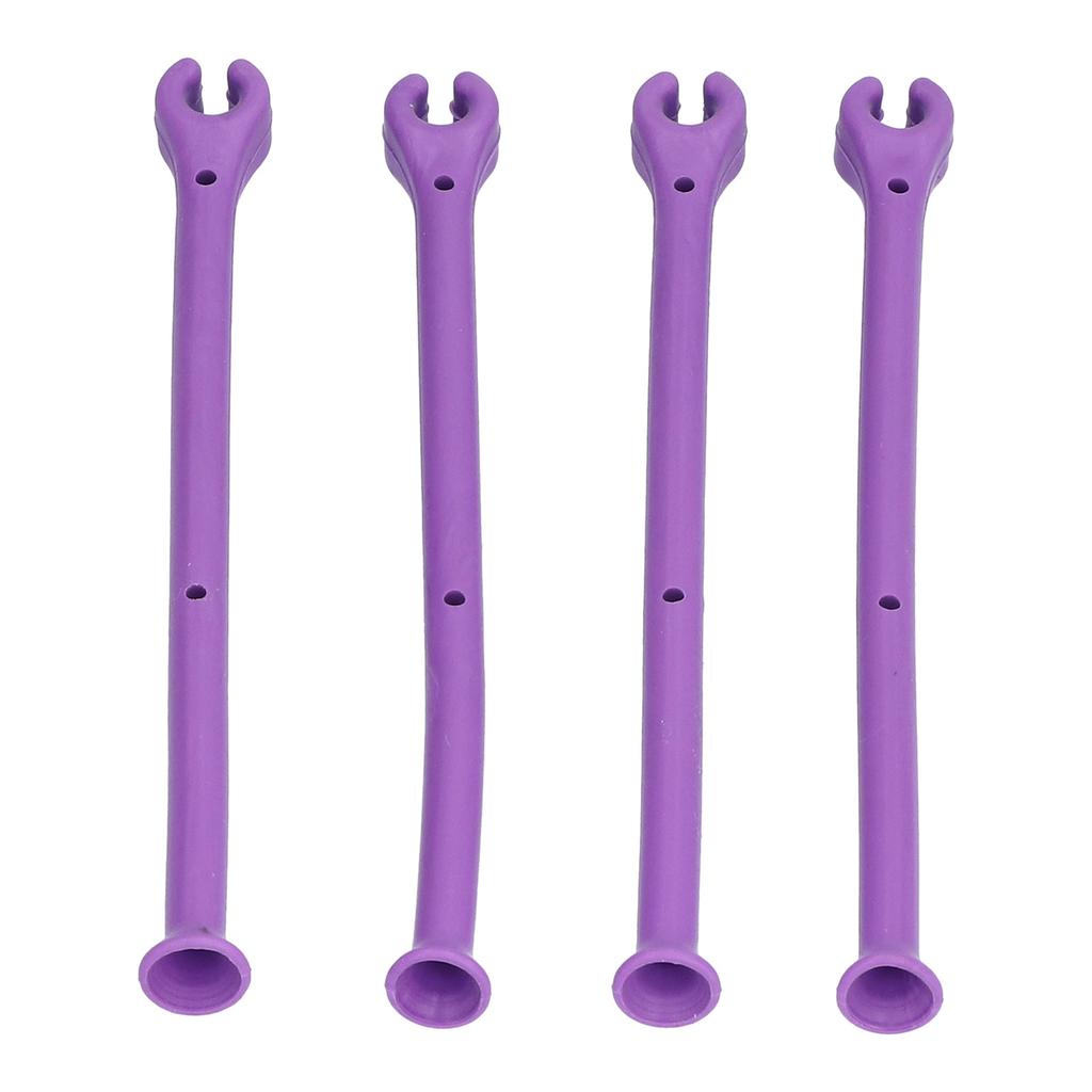 4Pcs Wine Glass Fixed Bracket Silicone Adjustable Flexible Goblet Holder for Home Bar Use