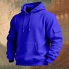 Men's Solid Color Sweatshirt Hoodie Men's Sports Large Size Casual Sweatshirt