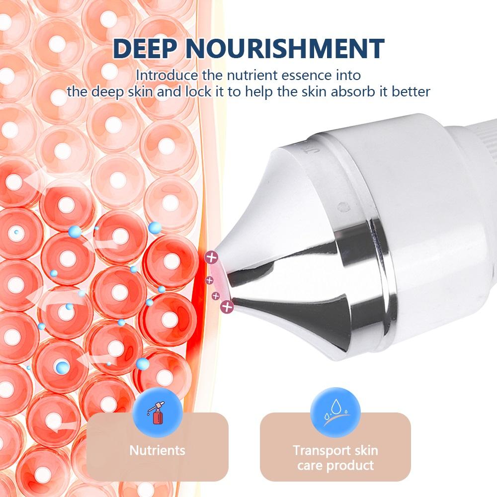 3 В 1 Ультразвуковой Аппарат для Красоты Ультразвуковой Лифтинг Лица Массаж Глаз Косметический Прибор Уход за Кожей Очищение Пор Массажер для Лица для СПА-процедур