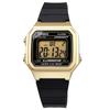 Casio CASIO Стандартные W-217HM-9A Часы Мужские Женские Дешевые CASIO Цифровые Дата Золотой Черный
